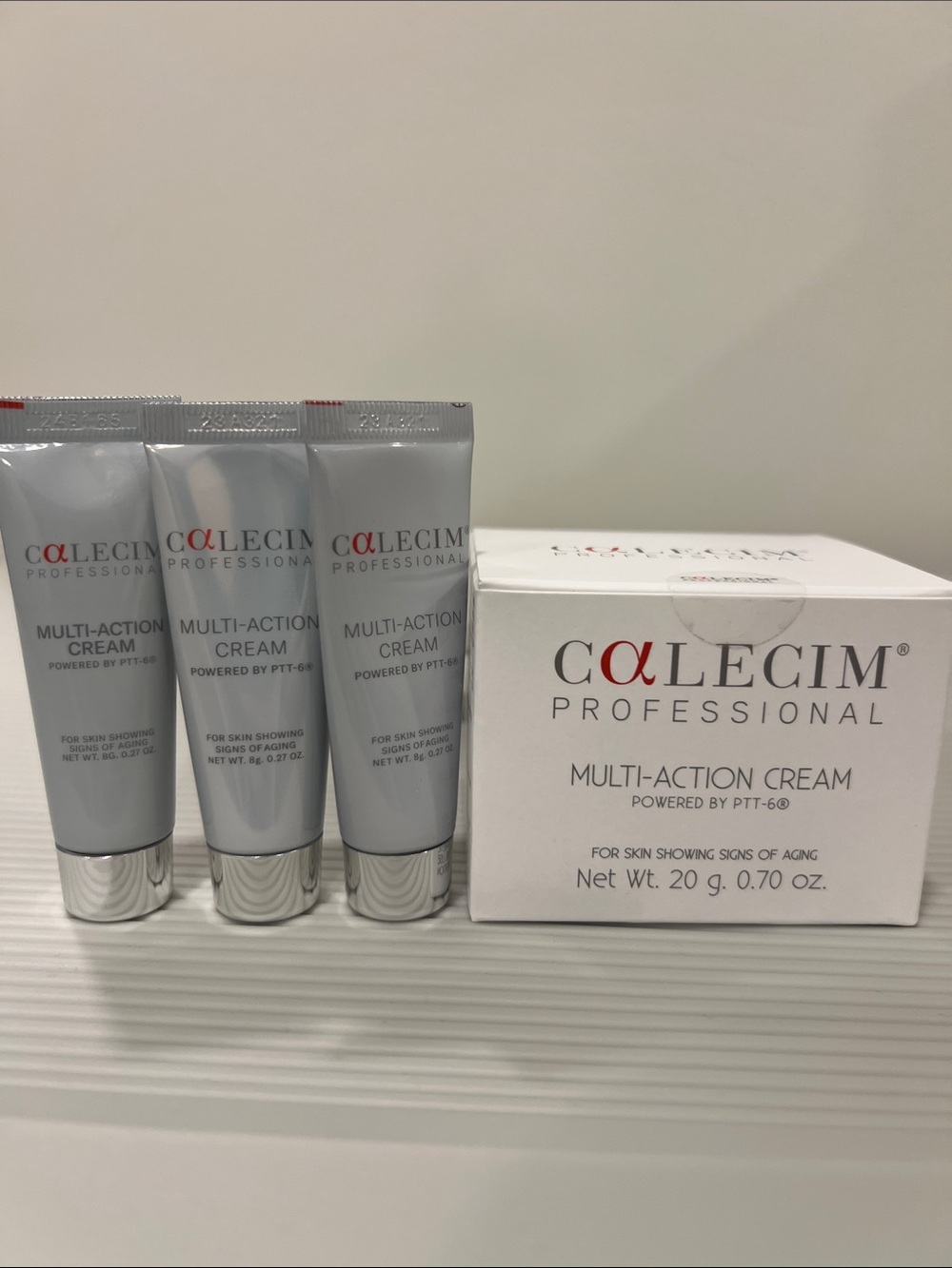 CALECIM Professional Multi-Action Cream PTT-6 20g NIB Sealed + 3 Samples Sealed